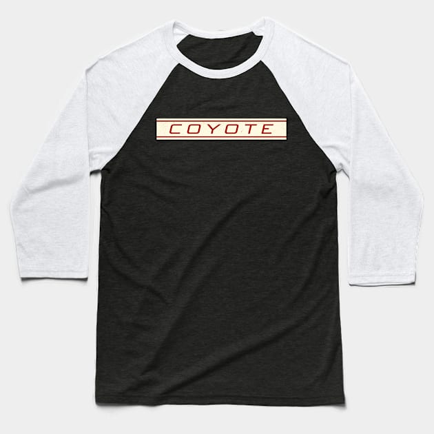 Coyote X Baseball T-Shirt by Drop23